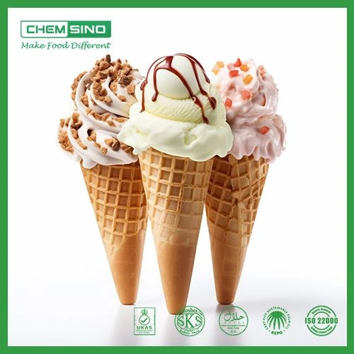 DATEM 100 feem pua ​​​​cov khoom siv mis nyuj xws li Cheese thiab ice cream los txhim kho kev ntxhib los mos thiab ruaj khov