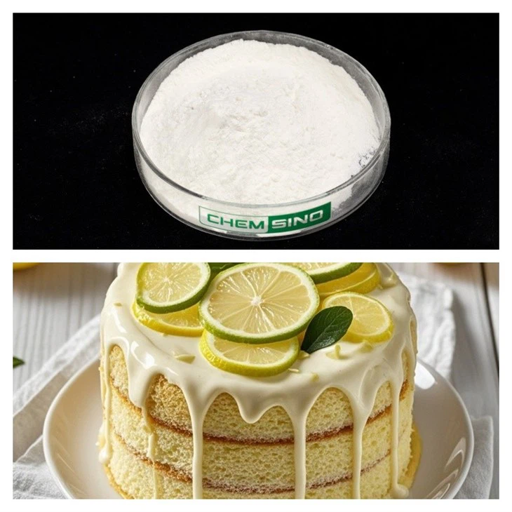 Cake gel for cake