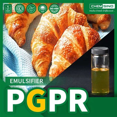 E476 Emulsifier (PGRR) Halal tau lees paub rau cov ntawv thov zaub mov thiab dej haus